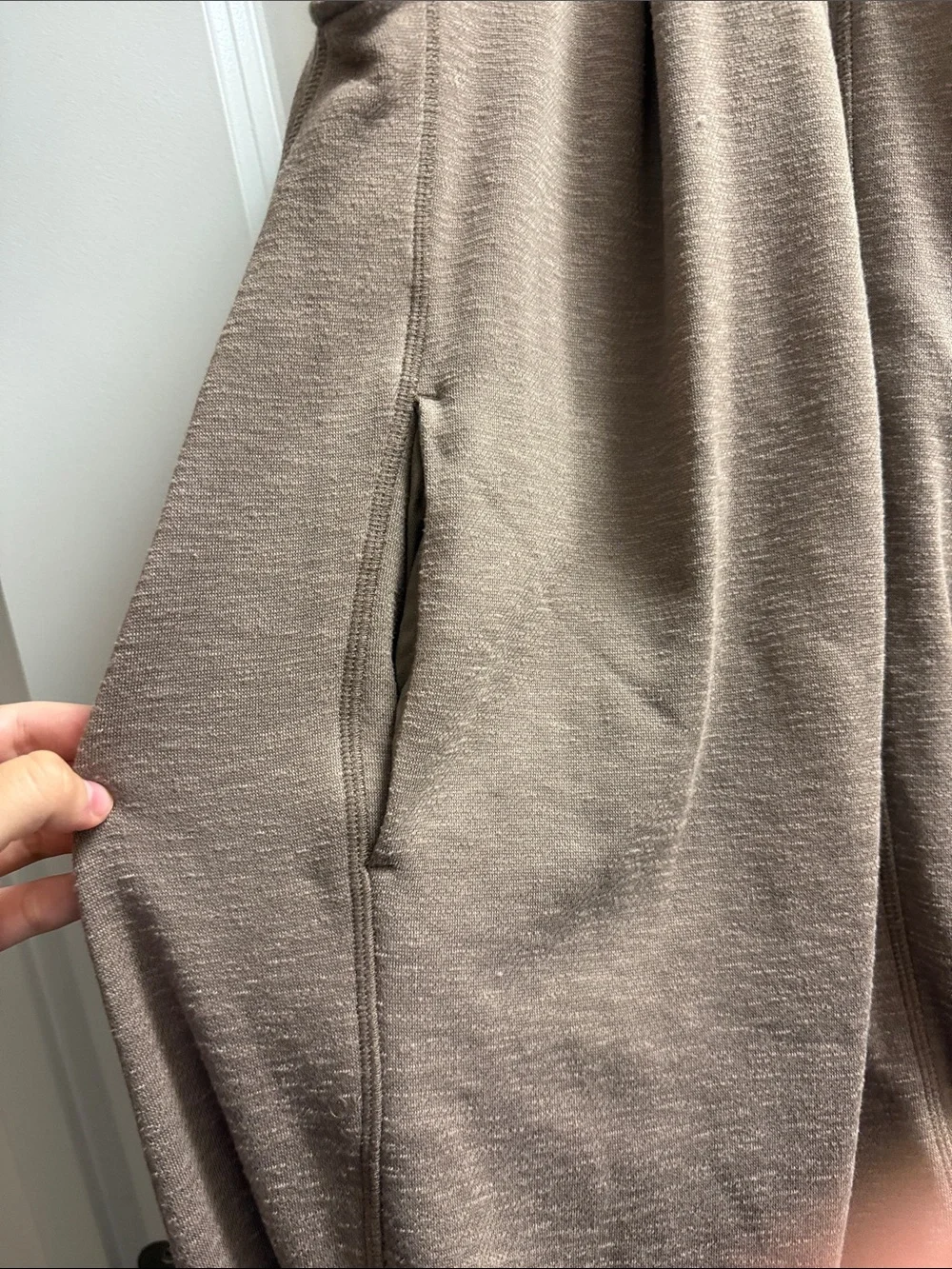 Free People Relaxed Taupe Jumper Jumpsuit - Women